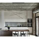 Chute Motion LED 13.75 inch Black Multi-Pendant Ceiling Light